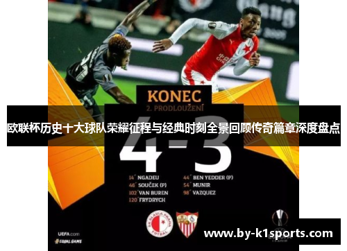 欧联杯历史十大球队荣耀征程与经典时刻全景回顾传奇篇章深度盘点